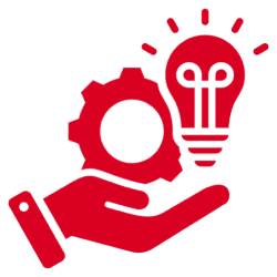 Innovation and technology symbol