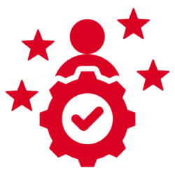Symbol of achievement and quality assurance