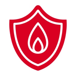 Fire safety emblem design